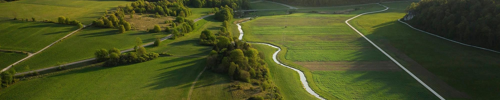 Blick ins Hürbetal vom Stettberg