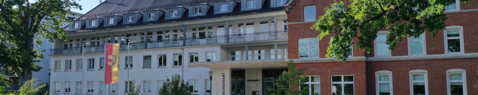 Haupteingang des Landratsamtes Heidenheim