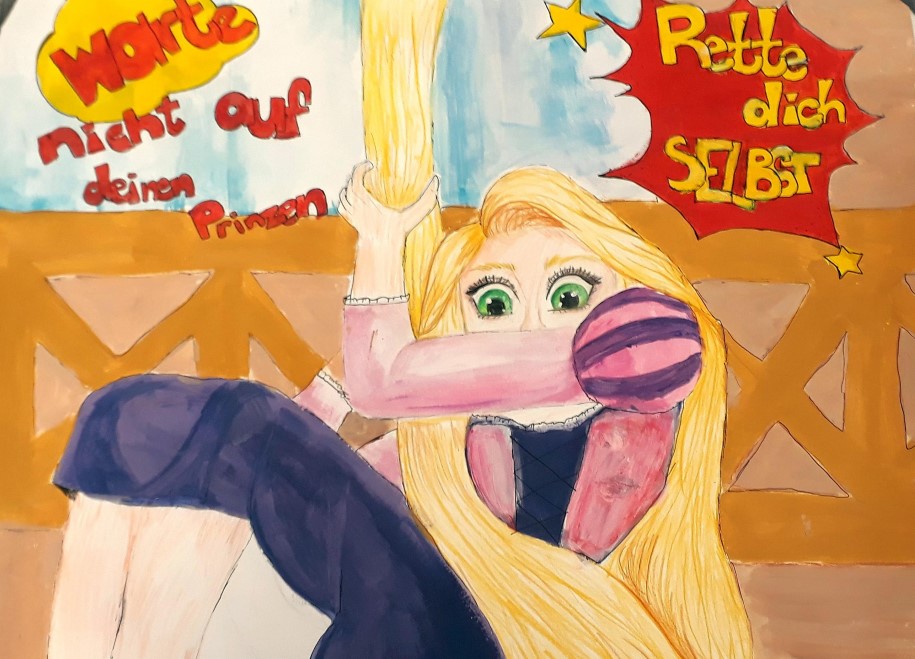 Das prämierte Bild zeigt ein Mädchen mit langen blonden Haaren. 